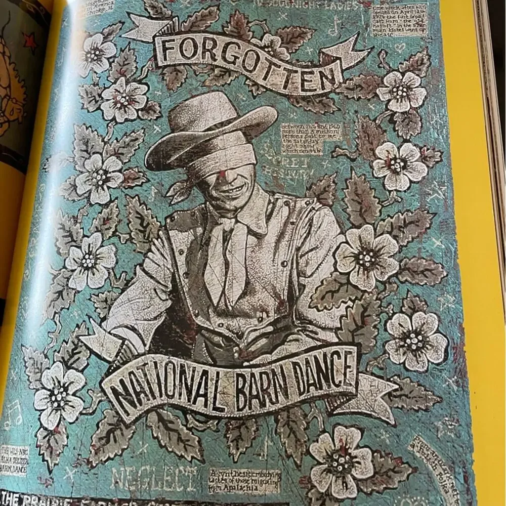 Nashville Radio; Art Words & Music Softcover Book by John Langford